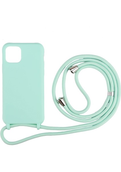 Apple iPhone 11 Pro Max Için Çok Işlevli Kayışlı Esnek Tpu Kılıf - Açık Mavi (Yurt Dışından)