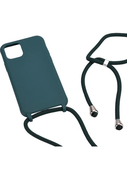 Apple iPhone 11 Pro Max Için Çok Işlevli Kayışlı Esnek Tpu Kılıf - Yeşil (Yurt Dışından) fiyatları