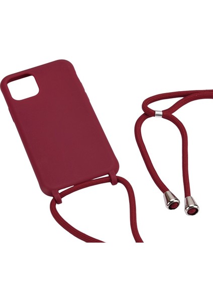Apple iPhone 11 Pro Max Için Çok Işlevli Kayışlı Esnek Tpu Kılıf - Kırmızı (Yurt Dışından) fiyatları