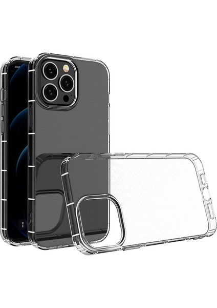 Apple iPhone 13 Pro Max Için Esnek Tpu Cep Telefonu Kılıfı - Şeffaf (Yurt Dışından)