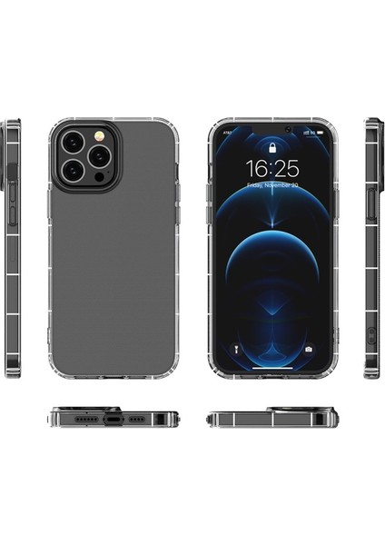 Apple iPhone 13 Pro Max Için Esnek Tpu Cep Telefonu Kılıfı - Şeffaf (Yurt Dışından)