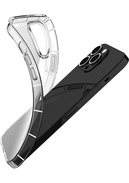 Apple iPhone 13 Pro Max Için Esnek Tpu Cep Telefonu Kılıfı - Şeffaf (Yurt Dışından)