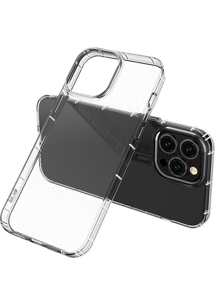 Apple iPhone 13 Pro Max Için Esnek Tpu Cep Telefonu Kılıfı - Şeffaf (Yurt Dışından)