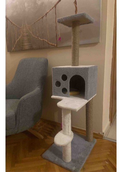 Kedi Tırmalama ve Oyun Evi