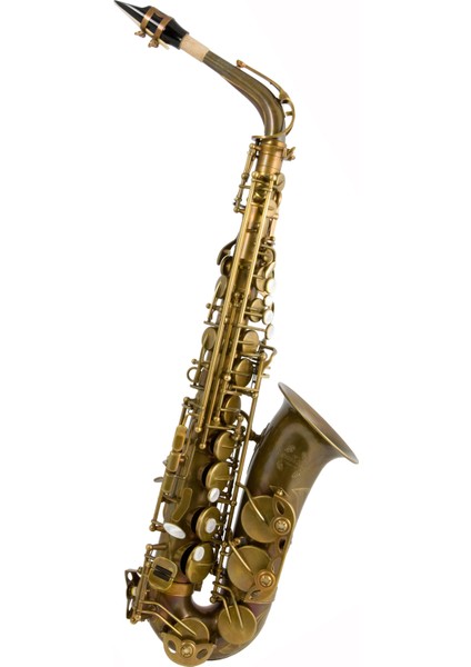 Trevor James Saksafon Trevor James Signature Custom Raw-Unplated Big Bell Alto