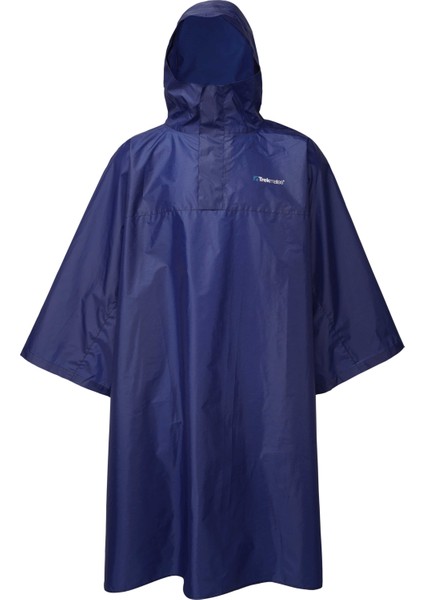 Deluxe Poncho Blue