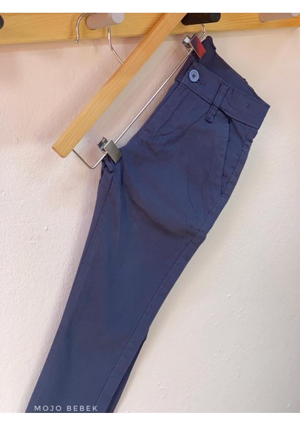 Erkek Çocuk Kanvas Pantolon 0295 Mavi