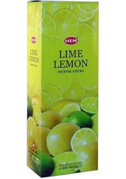 Hem Lime Lemon Çubuk Tütsü (120 Adet)