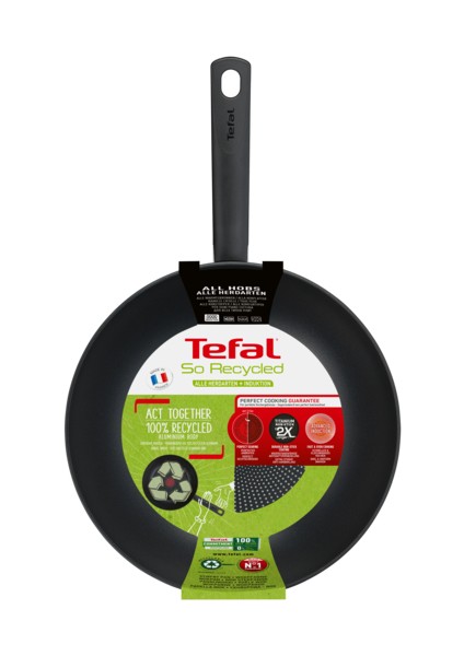 G27119 Titanyum 2X SoRecycled Wok Tava 28 cm - 2100121581