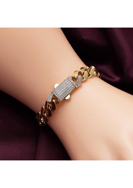 Gurmet Zincir 14 Ayar Altın Bileklik modelleri