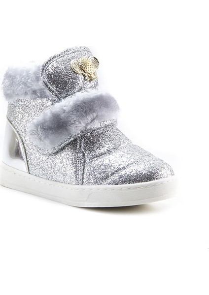 Kız Çocuk Filli Bot (26-30 Numara Aralığı) Gümüş - 29