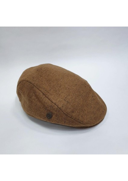 Klasik Erkek Kasket Taba Renk