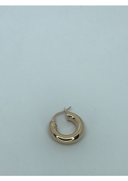 Gümüş Rose Renk Bombe Mini Halka Küpe fiyatları