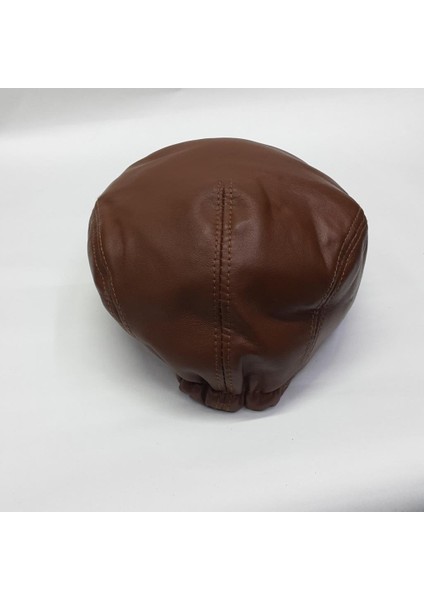 Klasik Kesim Deri Kasket Tek Parça Deri modelleri