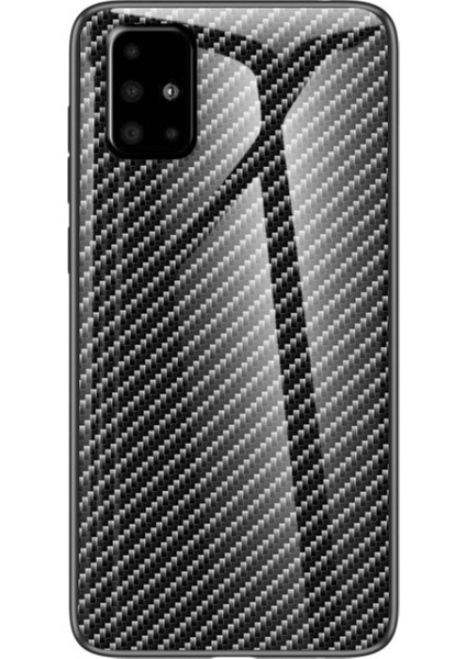 Karbon Fiber Doku Temperli Cam + Pc + Tpu Galaxy A51 - Siyah Fiber (Yurt Dışından) fiyatları