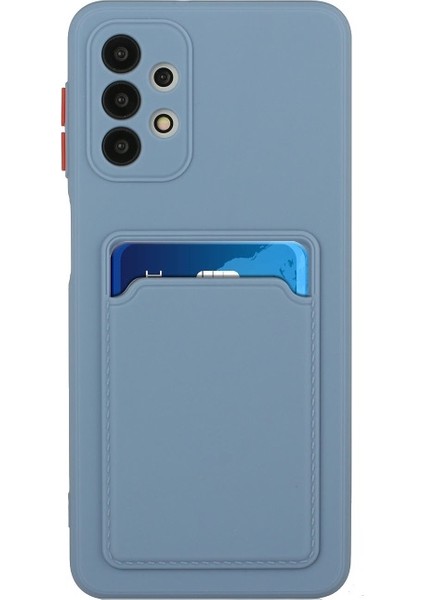 Kart Yuvası Yumuşak Tpu Telefon Kılıfı Galaxy A72 4g / 5g - Mavi (Yurt Dışından) fiyatları