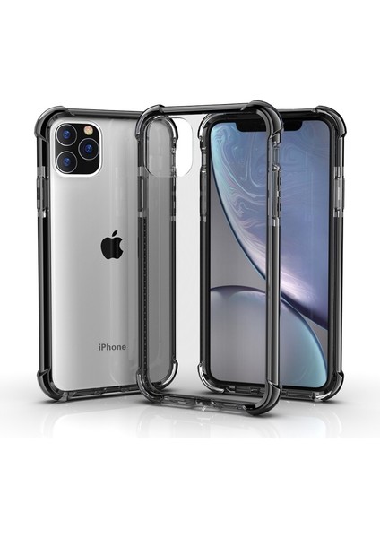 Apple iPhone 11 Pro Için Akrilik Düşmeye Dayanıklı Telefon Kılıfı - Siyah (Yurt Dışından)