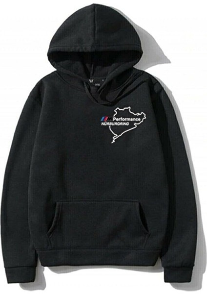 Siyah Performance Baskılı Kapüşonlu Oversize Sweatshirt fiyatları