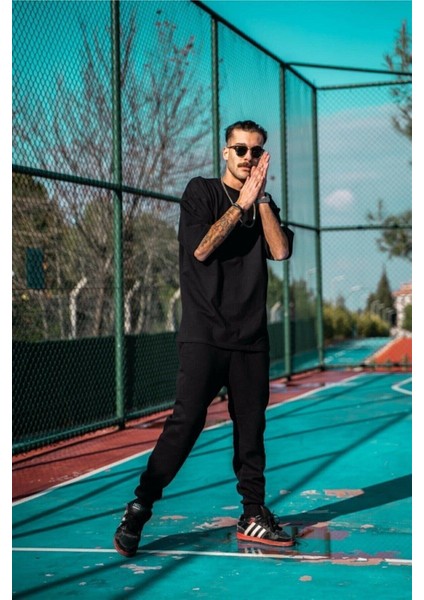 Erkek Siyah Oversize T-Shirt fiyatları