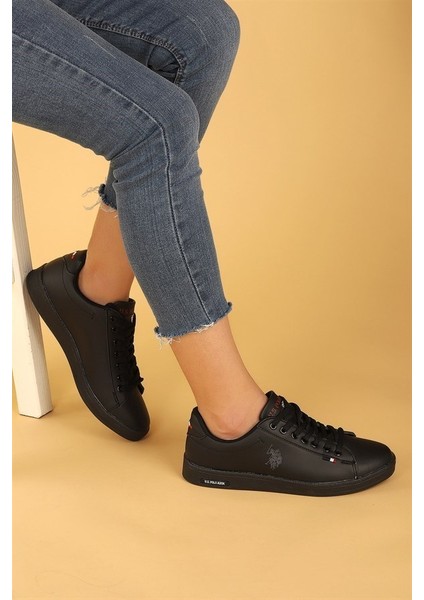 Franco Siyah Kadın Sneaker Ayakkabı 1fx V8