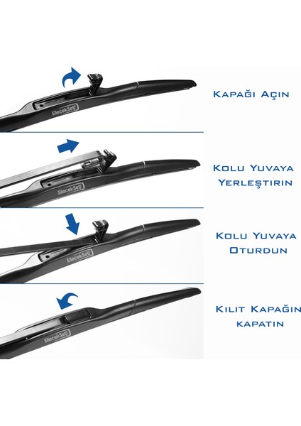 Hyundai Sonata Ön Silecek Takımı (2005-2010) Hibrit