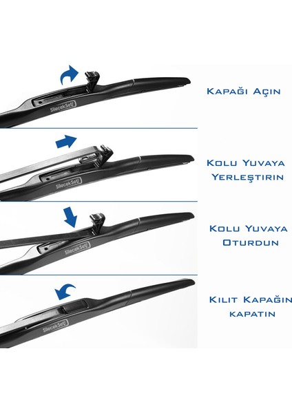 Dacia Logan Ön Silecek Takımı (2004-2013) Hibrit