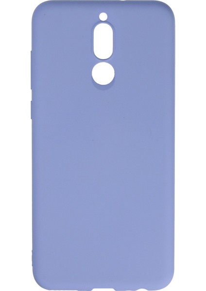 Huawei Mate 10 Lite Kılıf Nano Içi Kadife Silikon - Lila