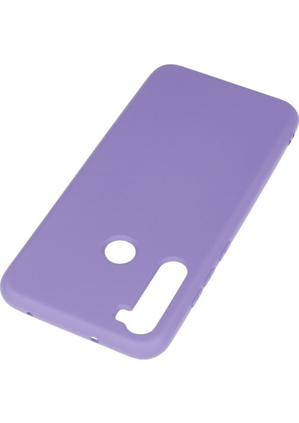 Xiaomi Redmi Note 8 Kılıf Nano Içi Kadife Silikon - Lila modelleri