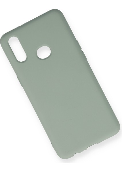 Samsung Galaxy A10S Kılıf Nano Içi Kadife Silikon - Yeşil fiyatları