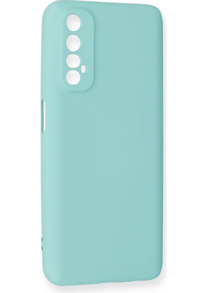 Realme 7 Kılıf Nano Içi Kadife Silikon - Turkuaz fiyatları
