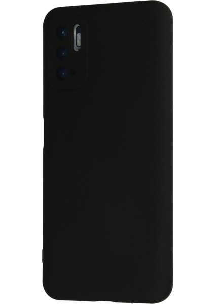 Xiaomi Redmi Note 10 5g Kılıf Nano Içi Kadife Silikon - Siyah modelleri