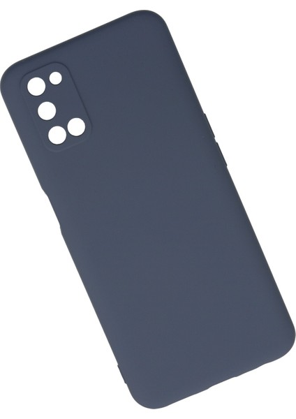 Oppo A52 Kılıf Nano Içi Kadife Silikon - Gri fiyatları