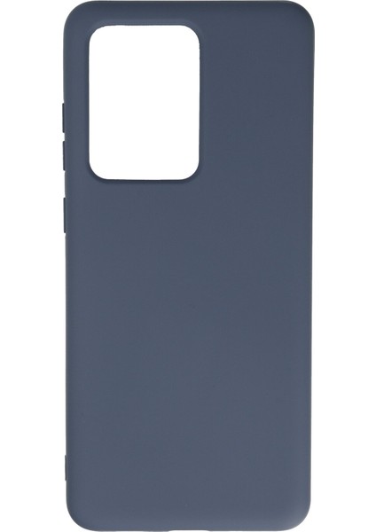 Samsung Galaxy S20 Ultra Kılıf Nano Içi Kadife Silikon - Gri
