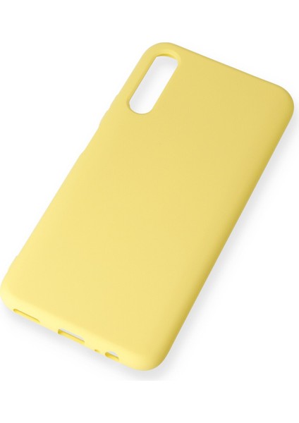 Huawei P Smart Pro / Y9S Kılıf Nano Içi Kadife Silikon - Sarı modelleri
