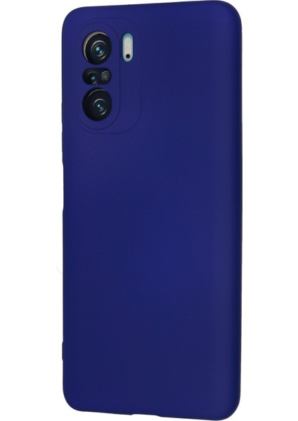 Xiaomi Redmi K40 Kılıf Nano Içi Kadife Silikon - Lacivert fiyatları