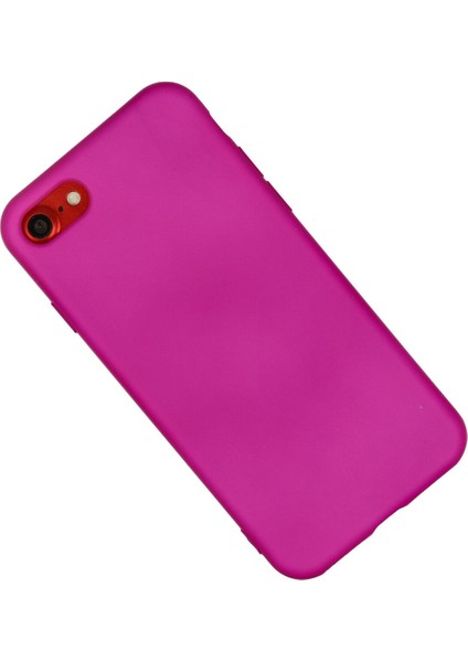 iPhone 8 Kılıf Nano Içi Kadife Silikon - Fuşya fiyatları