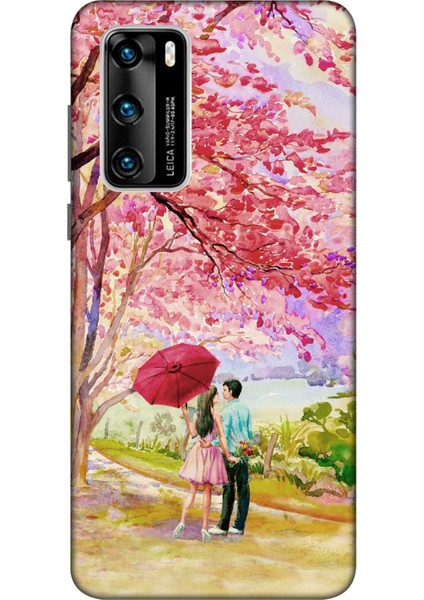 Infinix Note 7 Kılıf Baskılı Sevgi Yolu Desenli Zipax A++ Silikon - Sevgiyolu