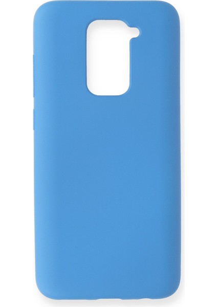 Xiaomi Redmi Note 9 Kılıf Nano Içi Kadife Silikon - Mavi