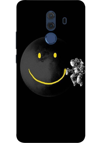 Huawei Mate 10 Pro Kılıf Baskılı Astronot Emoji Desenli Zipax A++ Silikon - Astronotemoji
