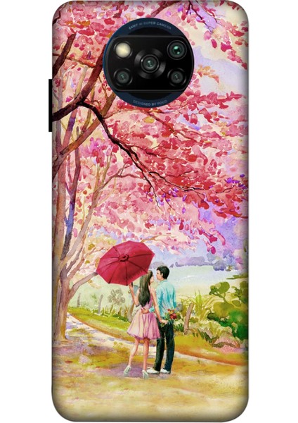 Xiaomi Poco X3 Nfc Kılıf Baskılı Sevgi Yolu Desenli Zipax A++ Silikon - Sevgiyolu