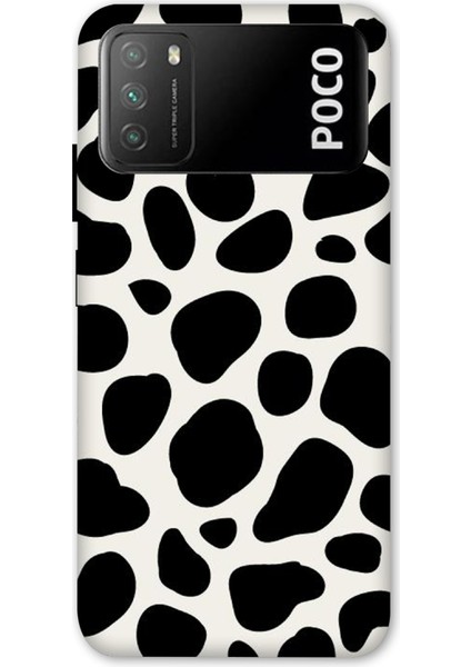 Xiaomi Poco M3 Kılıf Baskılı Animal Skin 01 Desenli Zipax A++ Silikon - ANIMALSKIN01