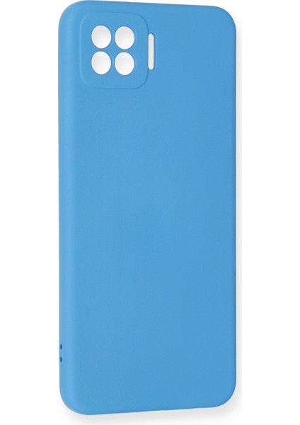 Oppo A73 Kılıf Nano Içi Kadife Silikon - Mavi fiyatları