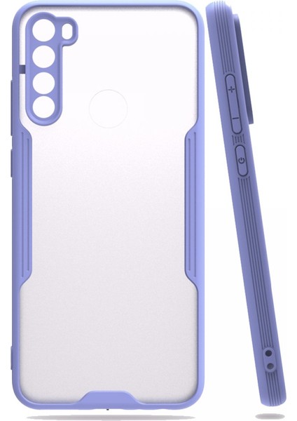Xiaomi Redmi Note 8 Kılıf Platin Silikon - Lila