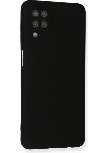 Samsung Galaxy A12 Kılıf Nano Içi Kadife Silikon - Siyah fiyatları