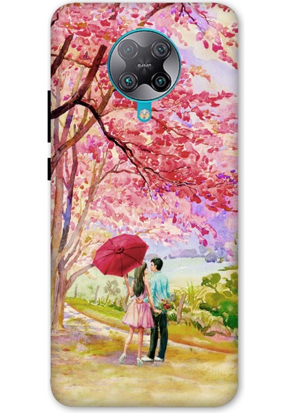 Xiaomi Poco F2 Pro Kılıf Baskılı Sevgi Yolu Desenli Zipax A++ Silikon - Sevgiyolu