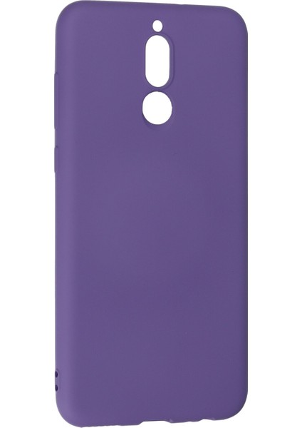 Huawei Mate 10 Lite Kılıf Nano Içi Kadife Silikon - Mor modelleri