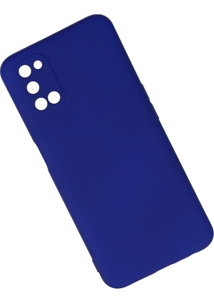 Oppo A72 Kılıf Nano Içi Kadife Silikon - Lacivert fiyatları