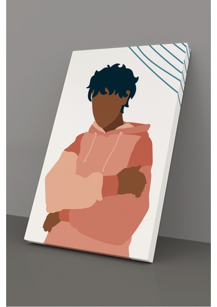 Gift Pack Soyut Modern Minimal Kanvas Tablosu 3'lü Canvas Tablo Seti