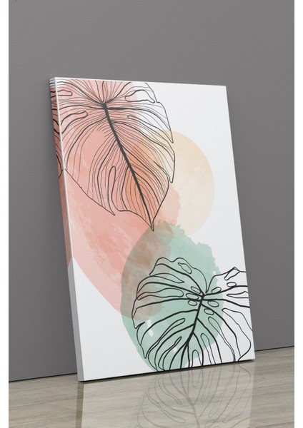 Gift Pack Soyut Modern Minimal Kanvas Tablosu 3'lü Canvas Tablo Seti