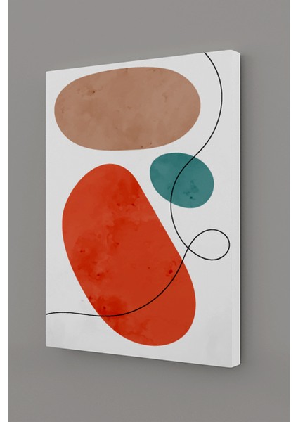 Gift Pack Soyut Modern Minimal Kanvas Tablosu 3'lü Canvas Tablo Seti